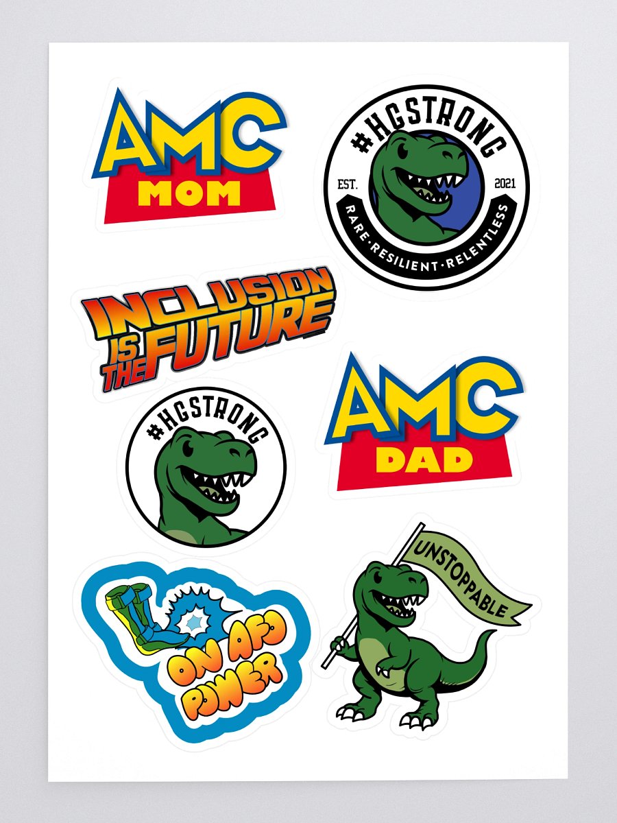 #HGSTRONG AMC Sticker Sheet product image (3)