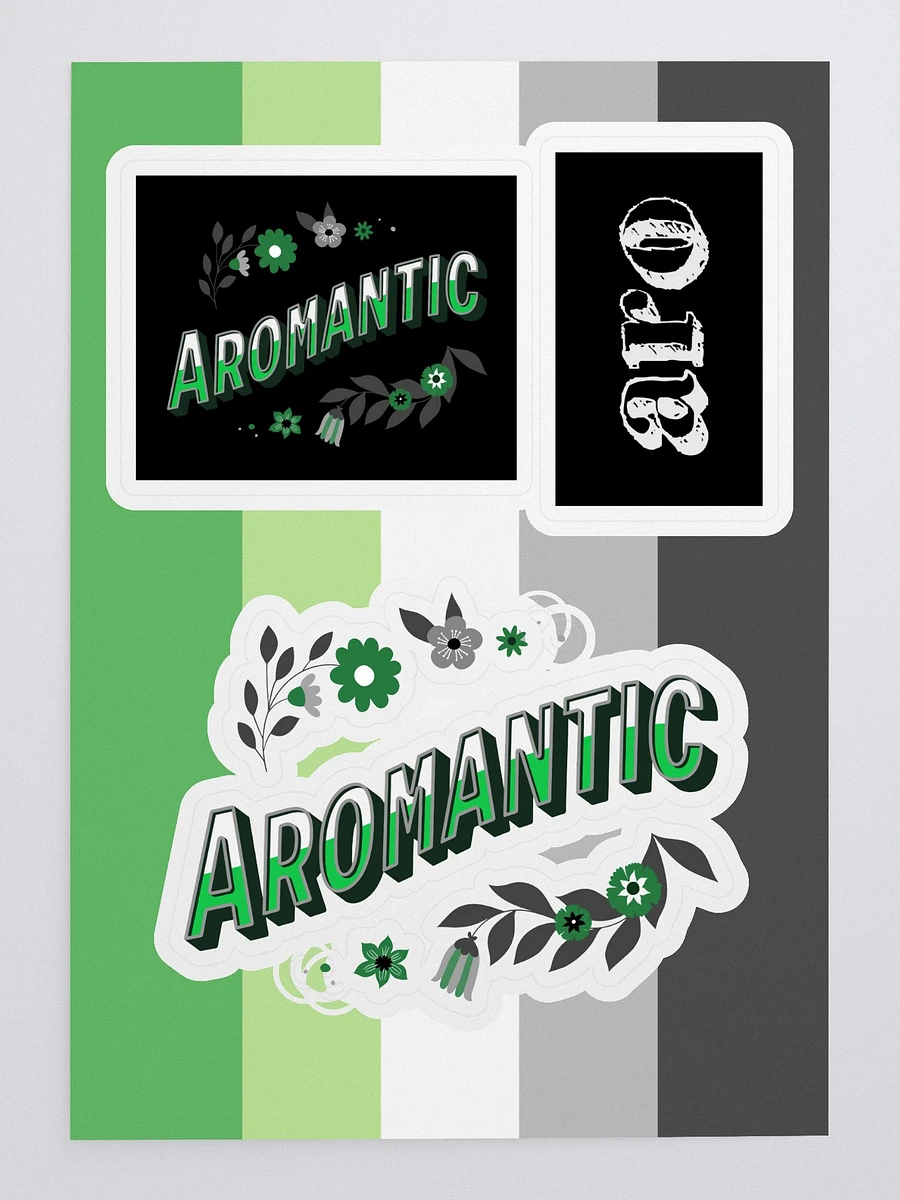 Aromantic Sticker Sheet product image (3)