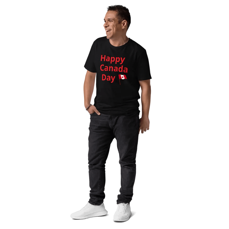 Happy Canada Day Celebration Organic Tee product image (17)