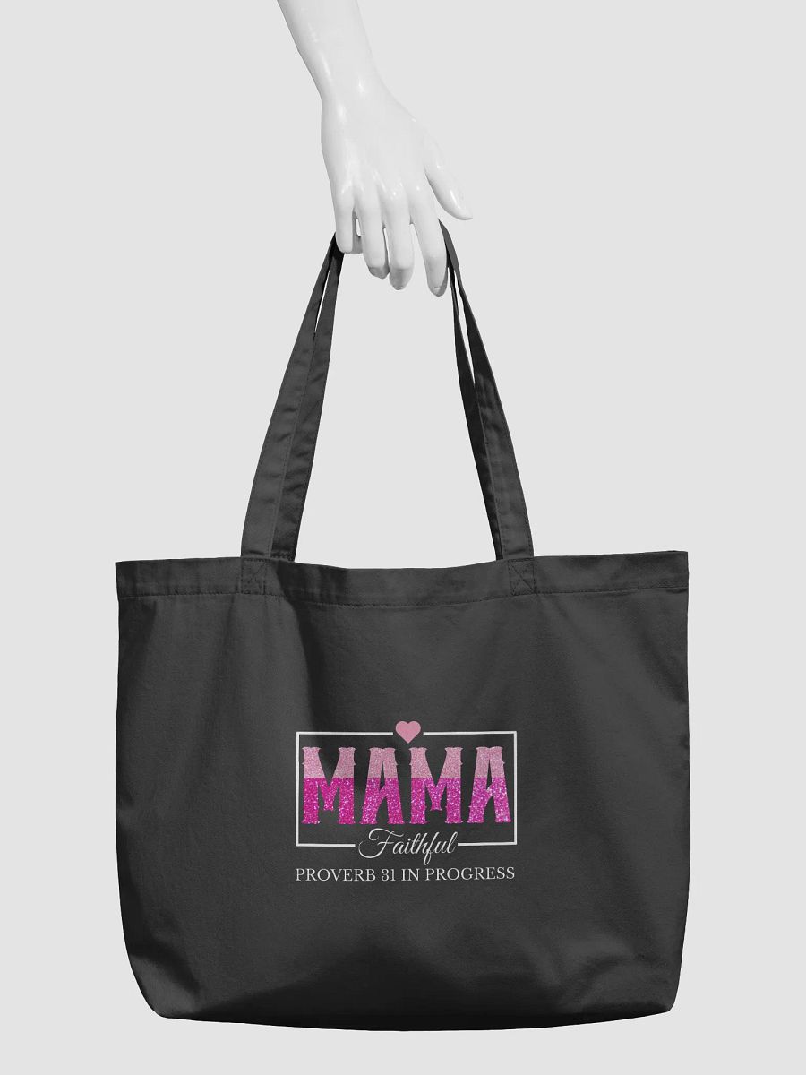 Proverb 31 In Progress, Faithful Mom Eco Tote Bag product image (3)