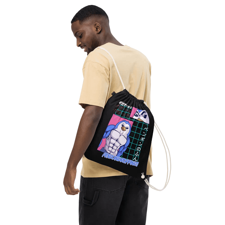 Giga Chad Draw String Bag product image (2)
