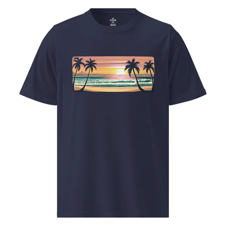 Beach Sunset Cropped Unisex T-shirt, Under Armour product image (1)