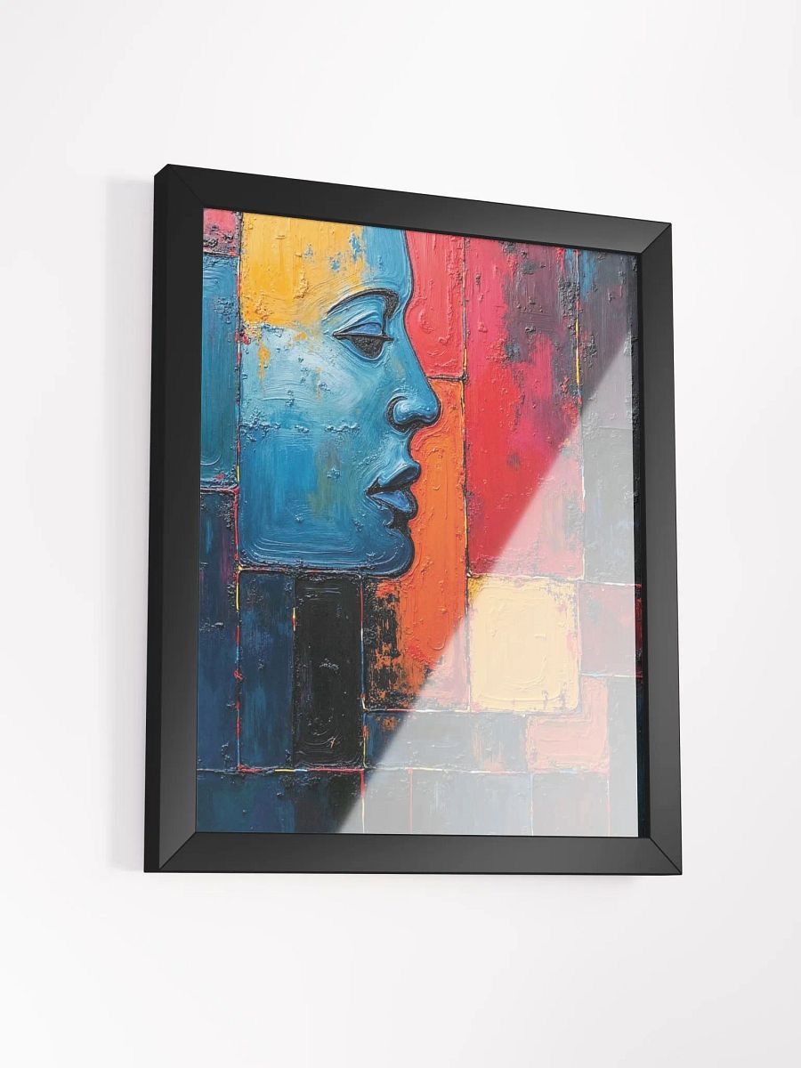 Vibrant Profile - Abstract Framed Print product image (13)