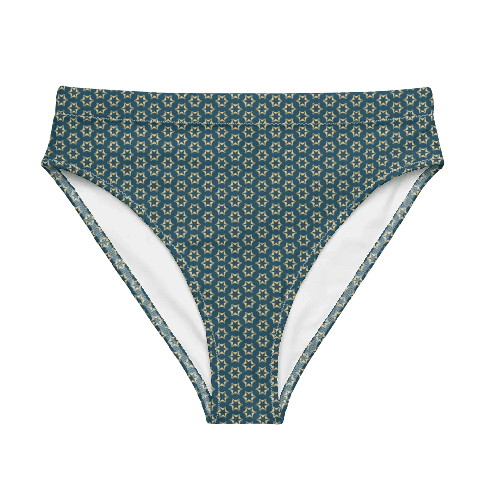 Seashell and Starfish Hight Waisted Bikini Bottom product image (6)