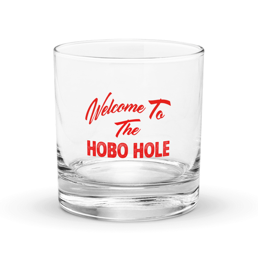 HOBO HOLE Rocks Glass product image (1)