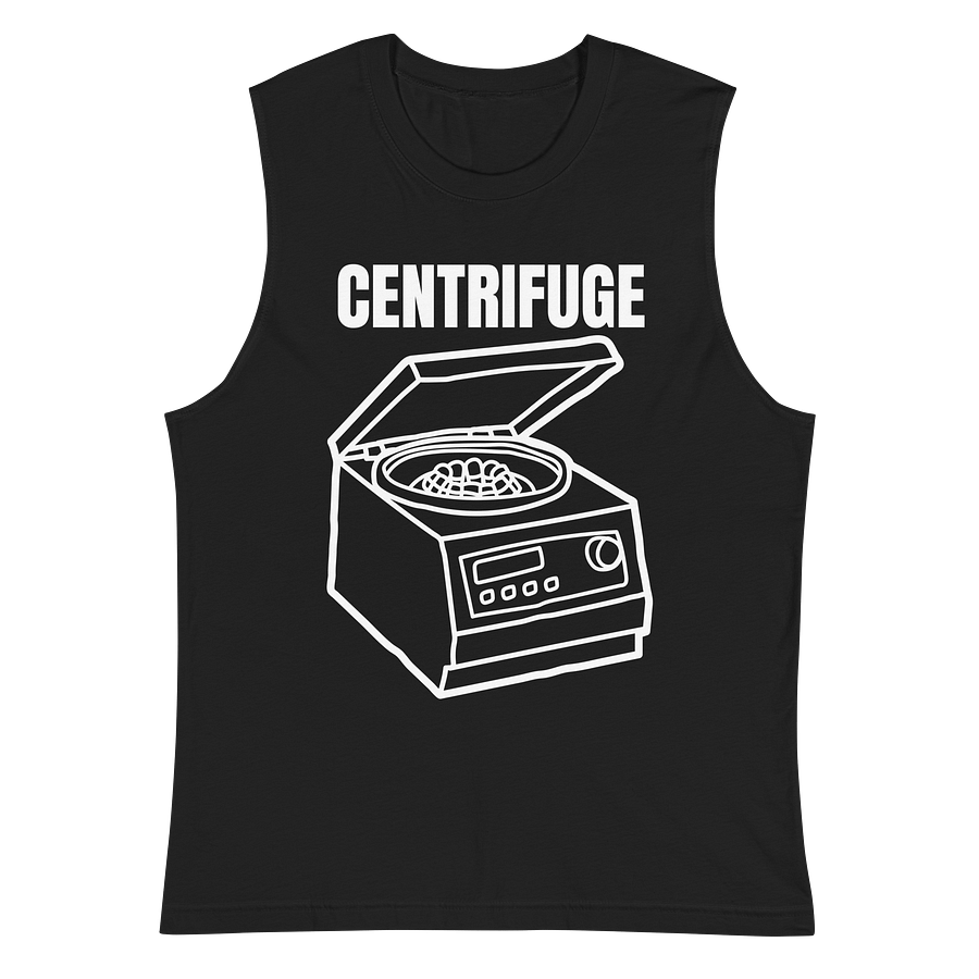 Vibrant Centrifuge Test Tube Spin Muscle Tank product image (2)