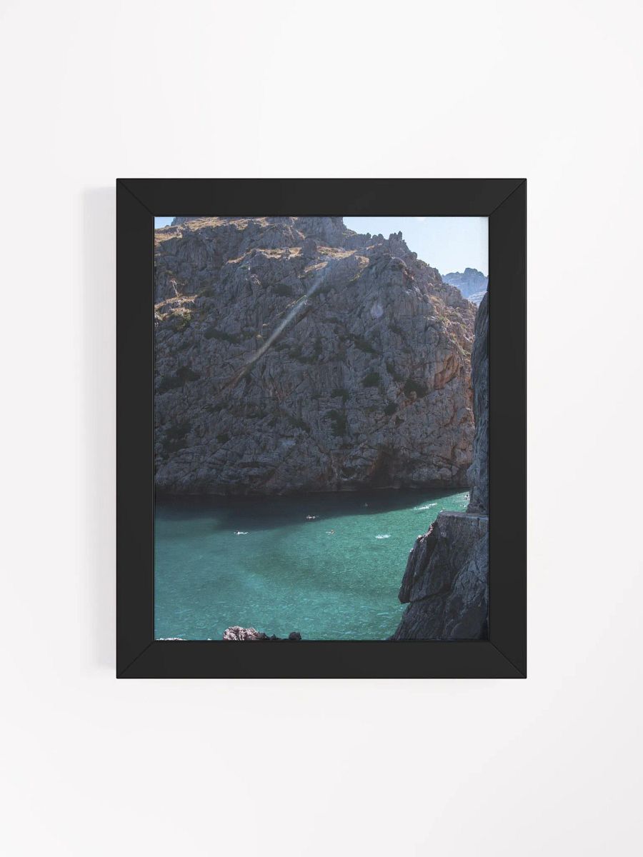 Mallorca Sea - Framed High-Quality Matte Poster product image (4)