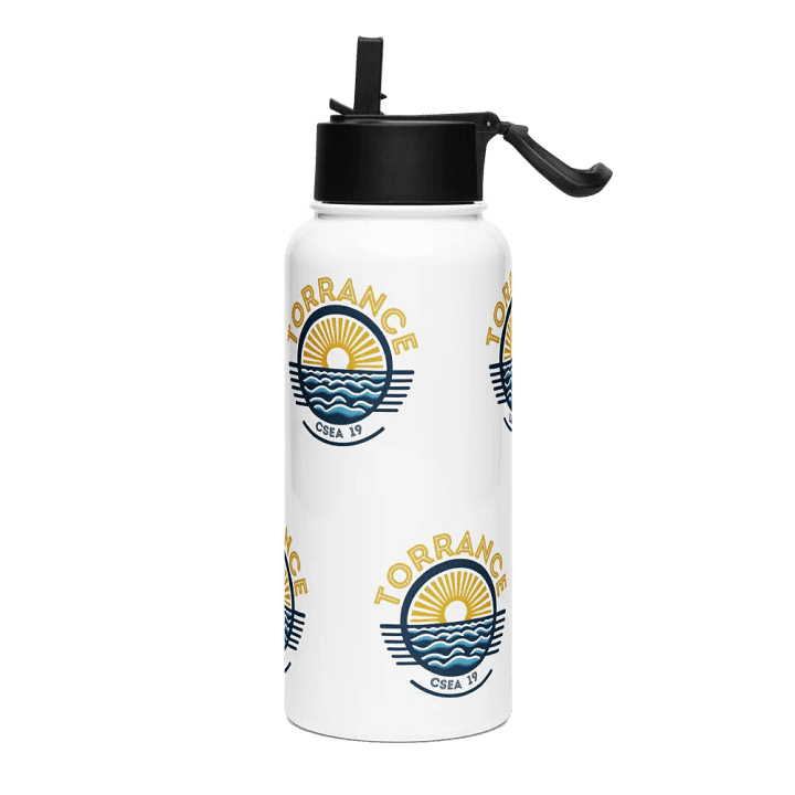 TUSD/CSEA Sun & Waves Stainless Steel Water Bottle product image (1)