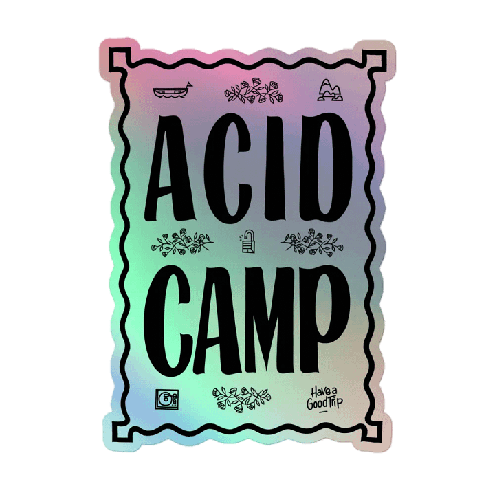 Acid Camp Sticker product image (1)