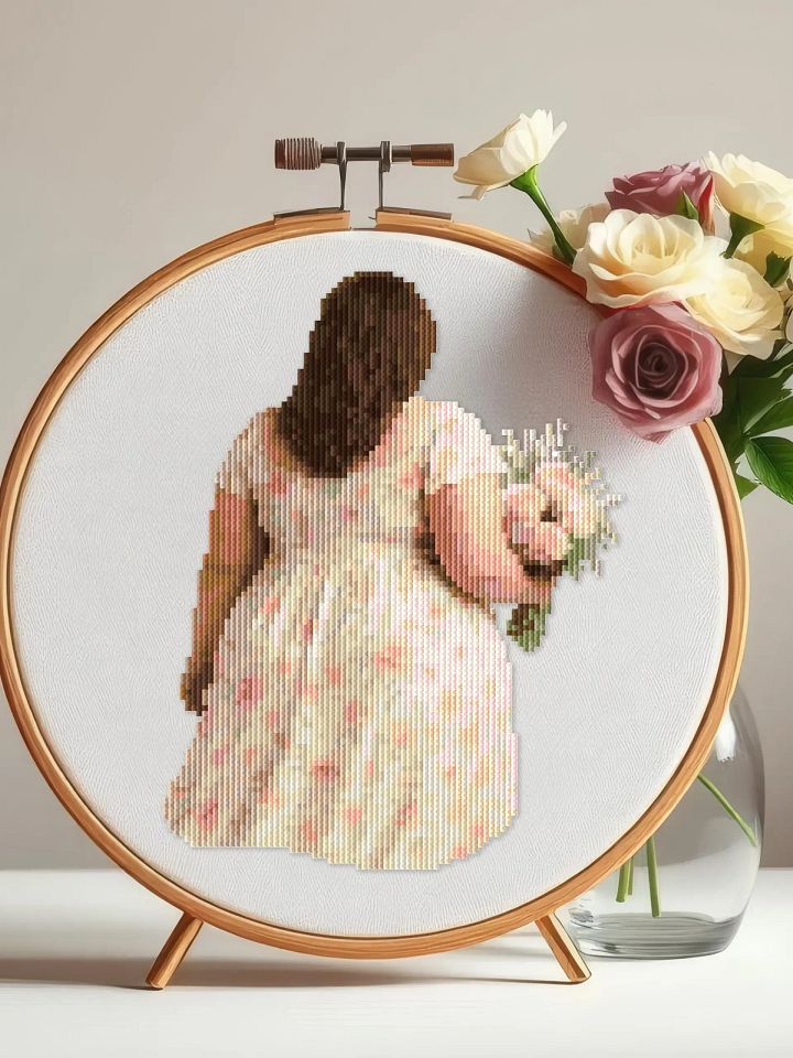 Girl With Flowers product image (1)