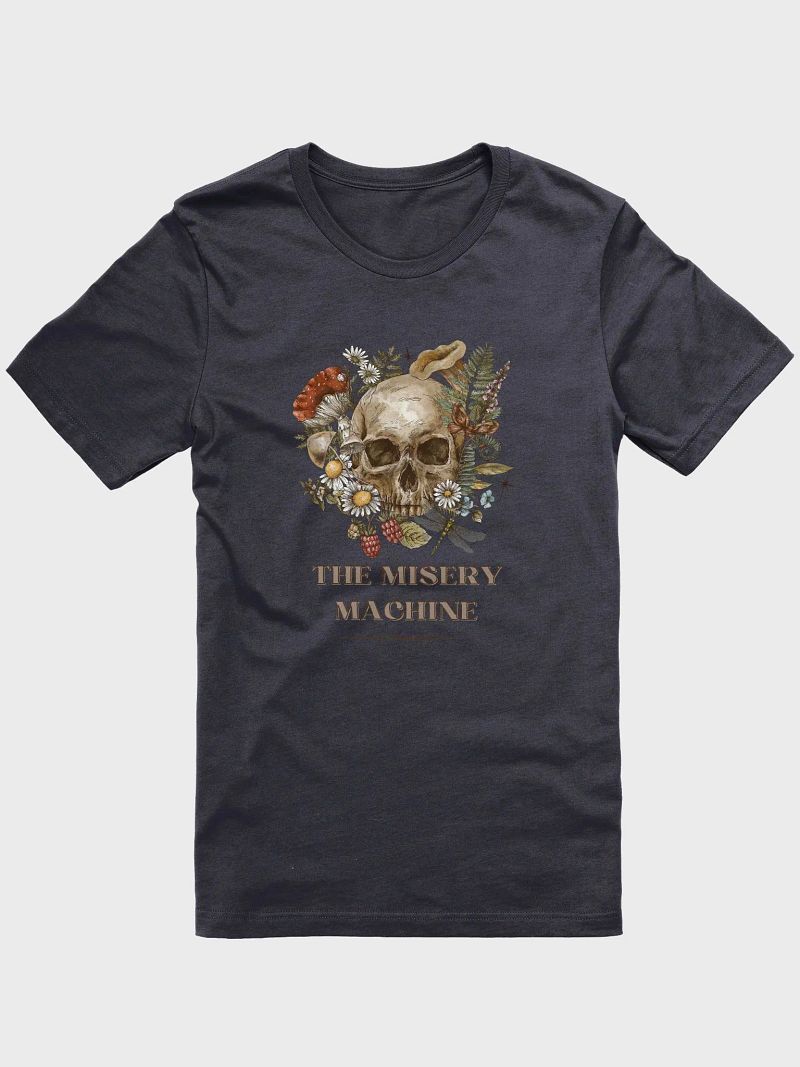 Skull + Mushrooms