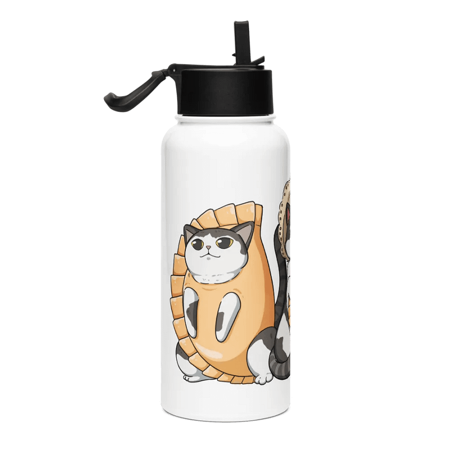 Pierogi Kitties Stainless Steel Bottle product image (4)