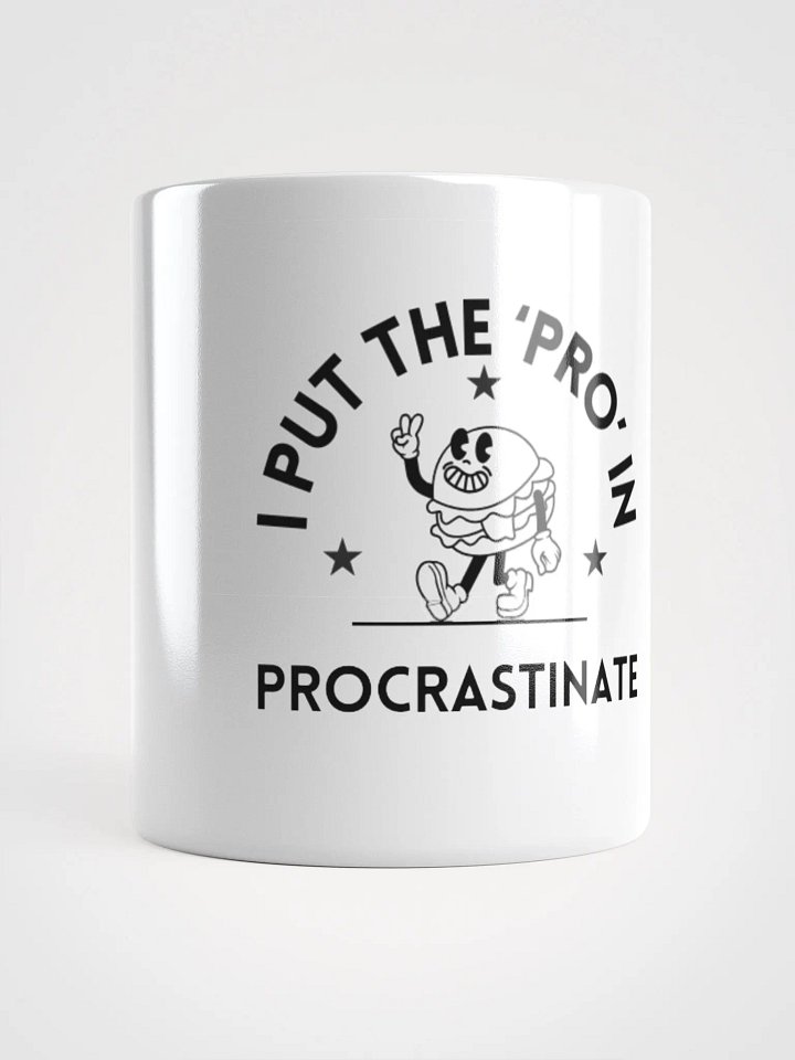 Proud of Procrastination Mug product image (1)