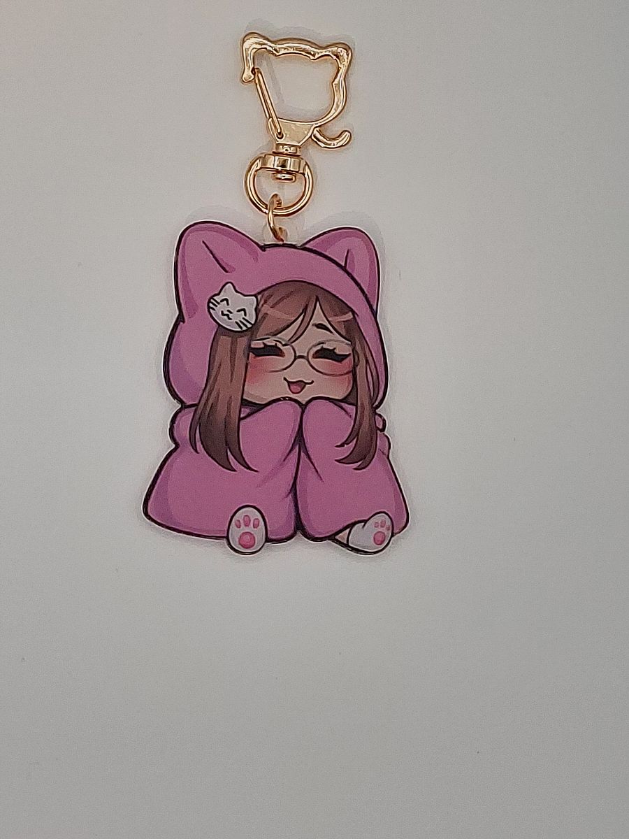 Comfy Keychain with Cat Clasp product image (1)