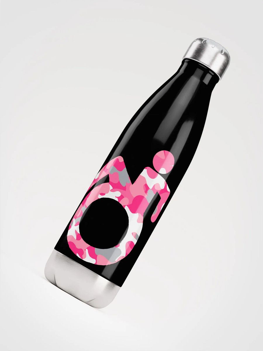Wheelie, Pink Camo SS Water Bottle product image (4)