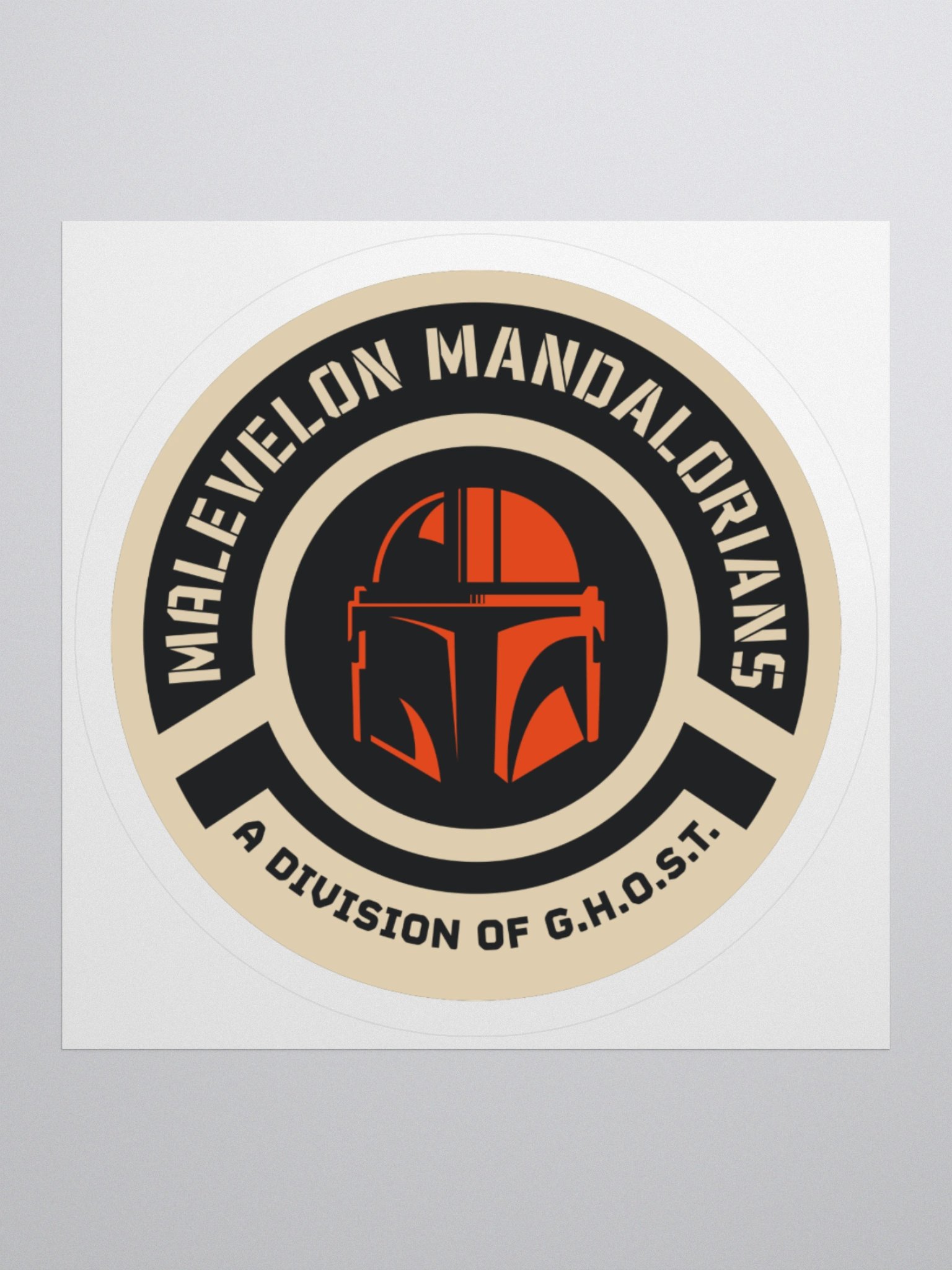 Malevelon Mandalorians Flat Sticker product image (2)
