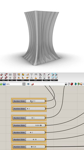 Grasshopper - EX 21 - Divide curve + Repeat data
.
Create a parametric tower
.
Grasshopper Tutorial Architecture, 3D modeling...