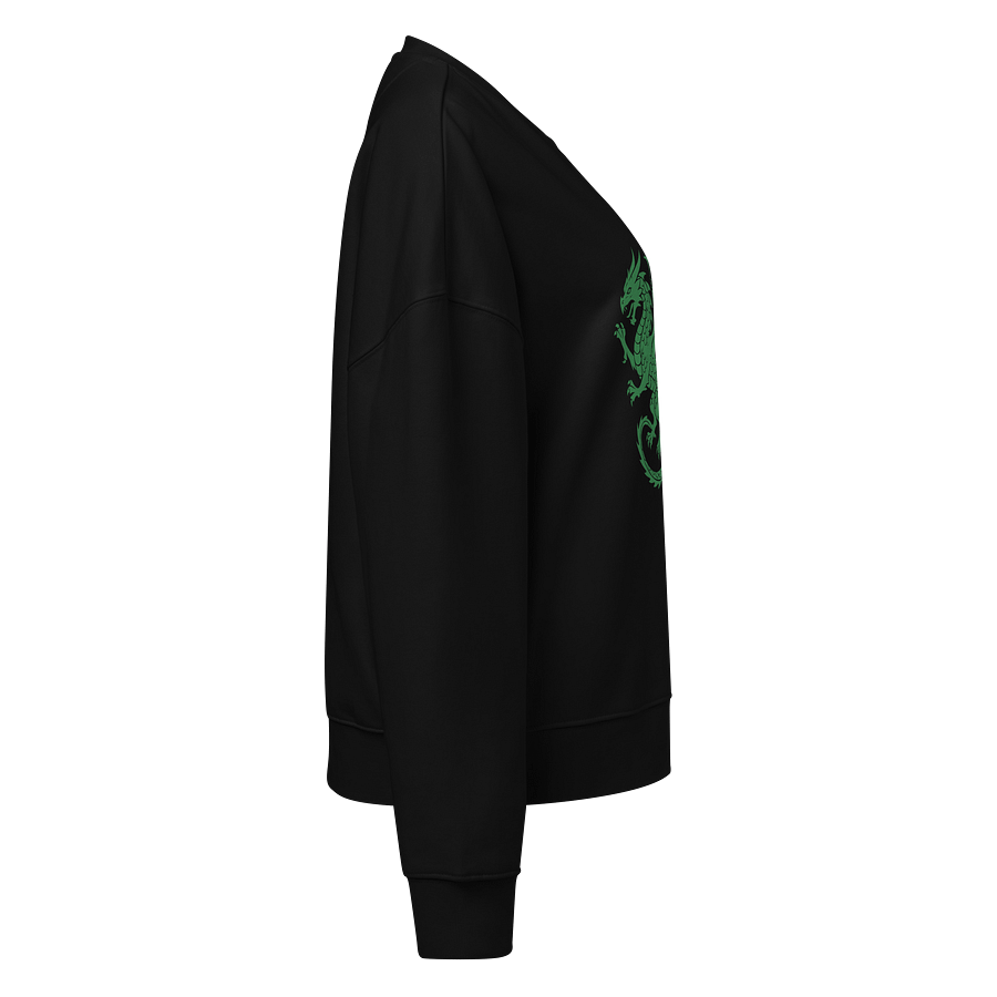 🟢100% Organic Cotton - 🟢 Green Dragon – Earthborn Force Sweater product image (4)