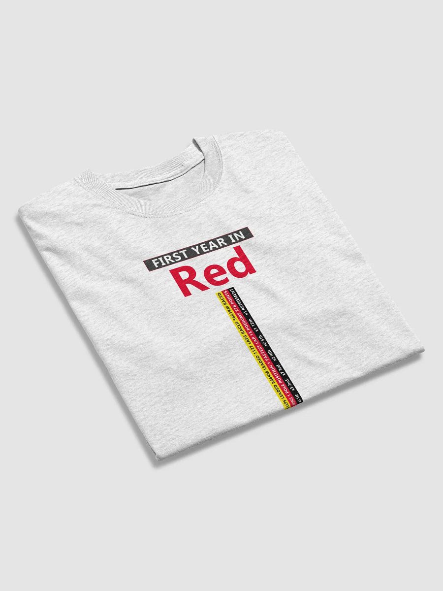 FIRST YEAR IN RED (unisex t-shirt) product image (3)