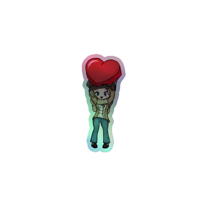 Chibi Swit Love | Holo Sticker product image (1)