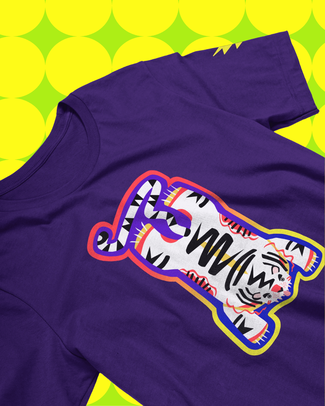 Purple Tiger - T-Shirt product image (1)
