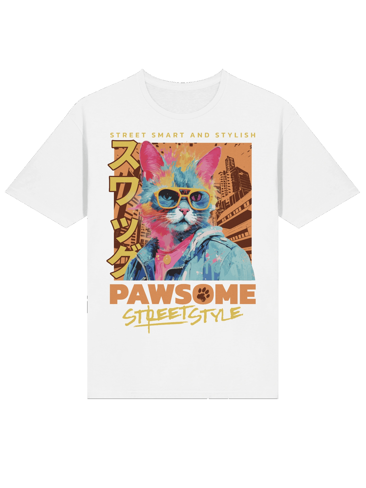 Pawsome Street Style | Unisex Softstyle T-Shirt by Gildan product image (4)