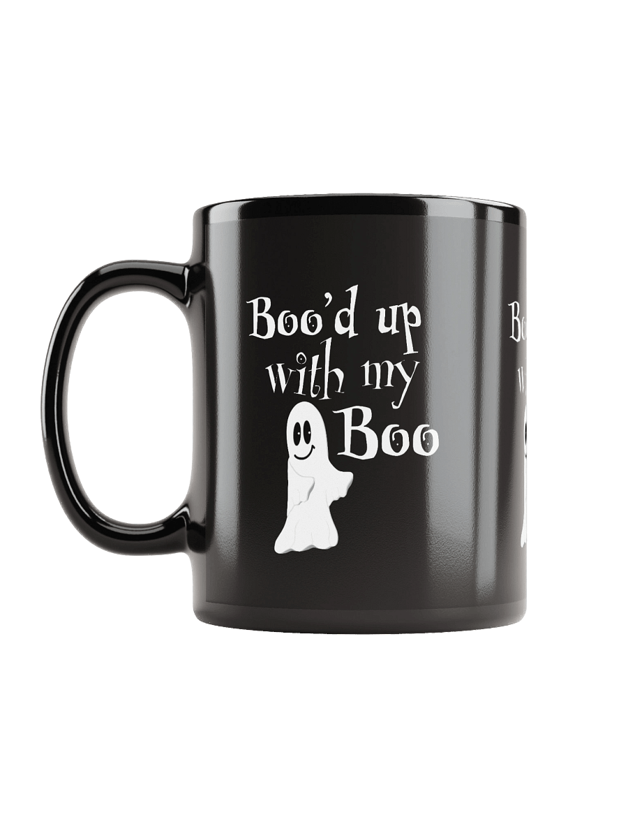 Boo’d Up With My Boo – Cute Ghost Halloween Ceramic Mug product image (11)