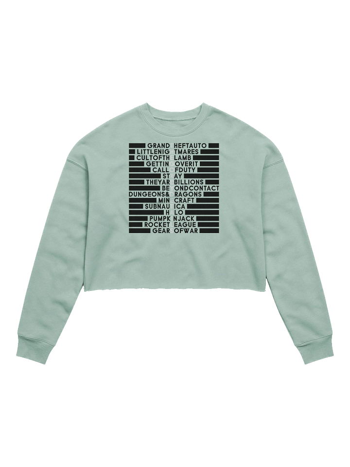 Variety is the Spice of Life - Bella+Canvas Women's Fleece Crop Sweatshirt product image (26)