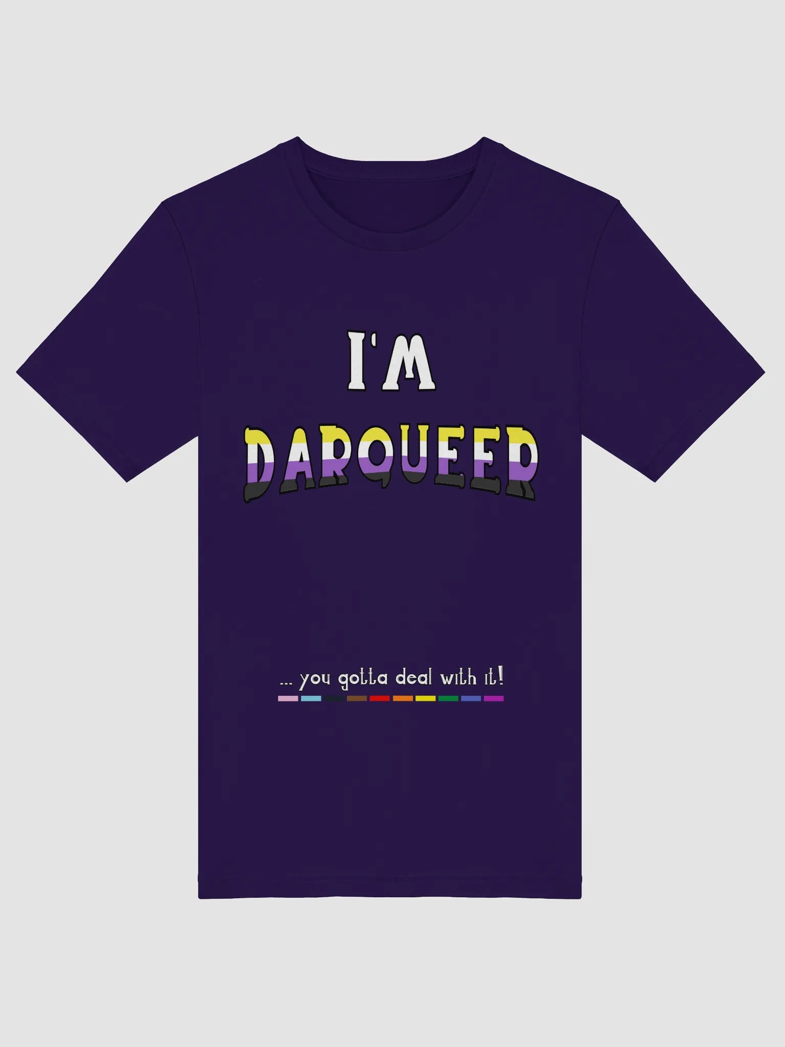 I'm Darqueer (Nonbinary) T-Shirt product image (17)