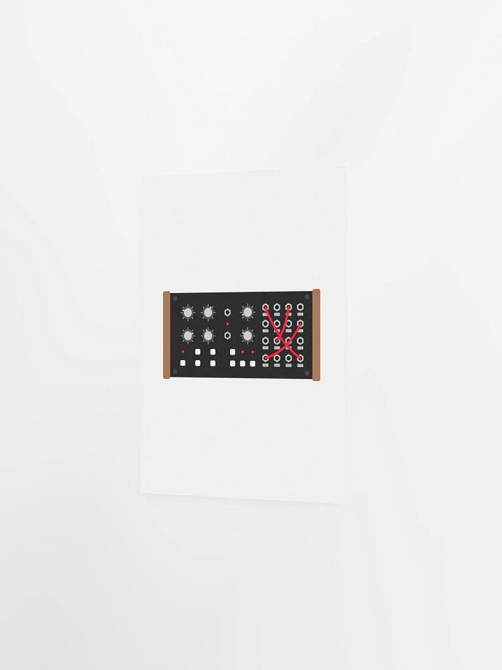 Semi-modular Analog Synth Print product image (15)