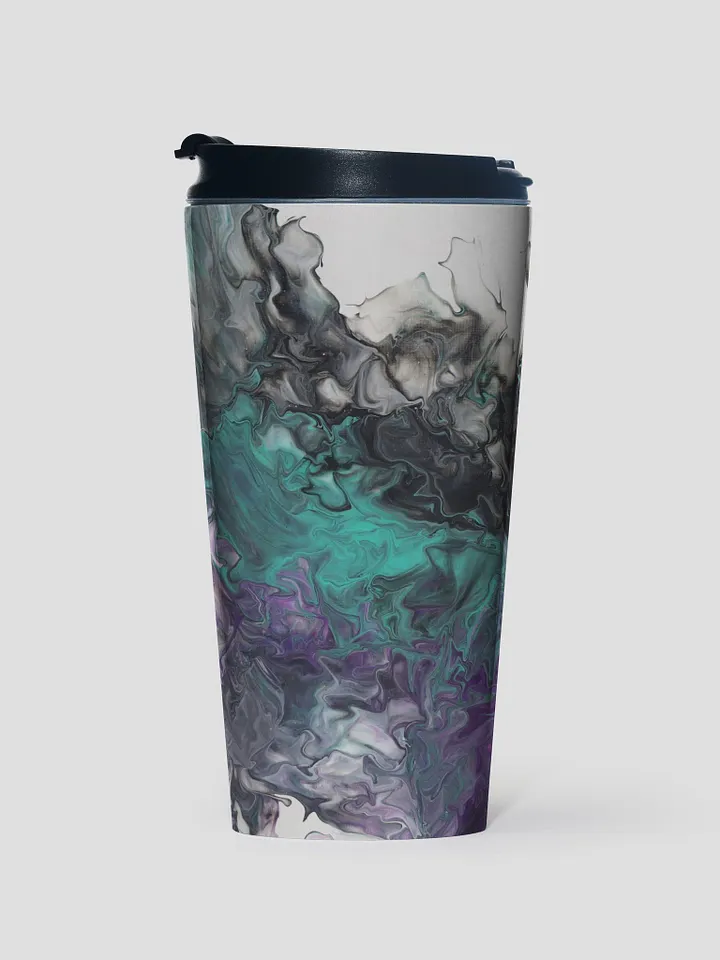 Acrylic Pour Printed Travel Mug - Original FCCA Design product image (1)