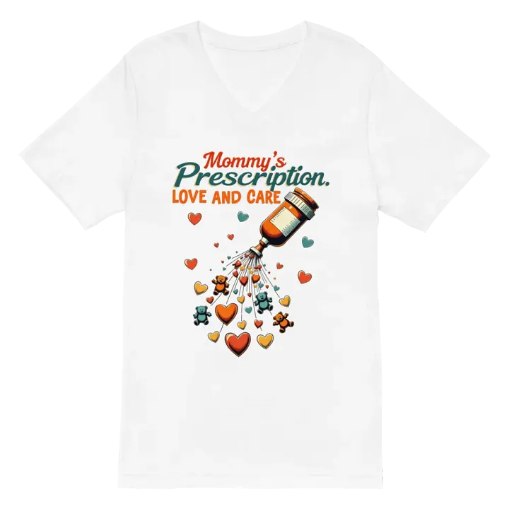 mommy's Prescription, Love & Care V-Neck Tee product image (6)