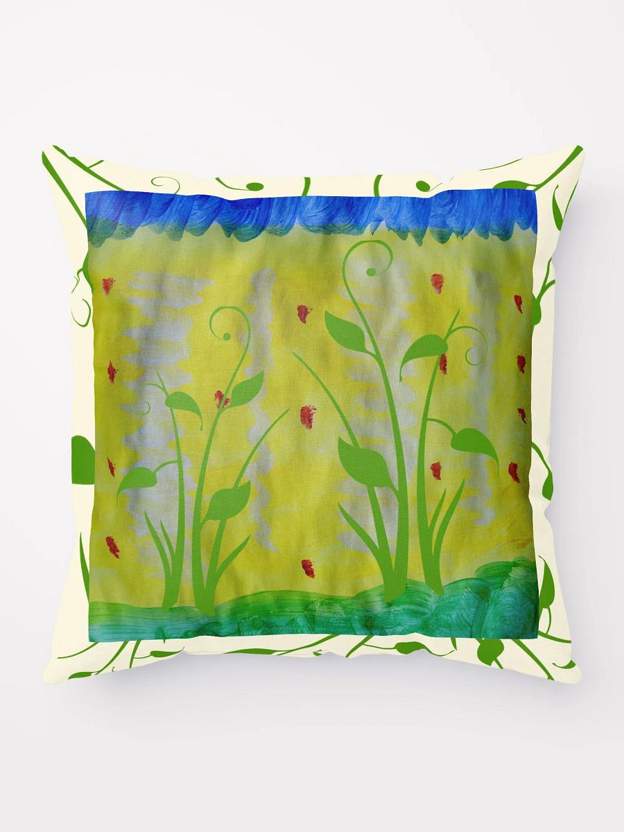 Leafy Garden Journal Buddy Throw Pillow product image (9)