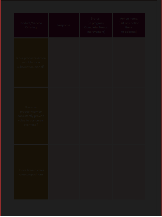 Subscription Model Readiness Workbook product image (3)