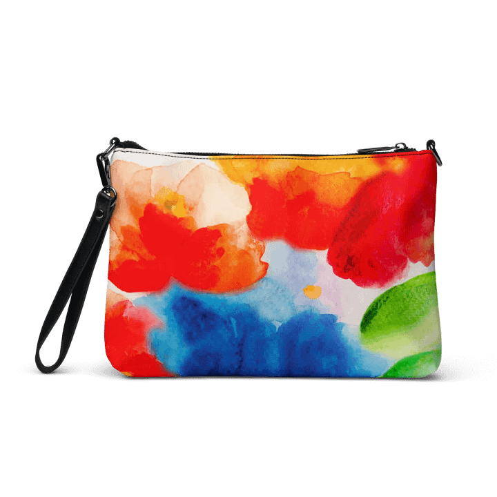 Vibrant Floral Symphony Crossbody Bag product image (2)