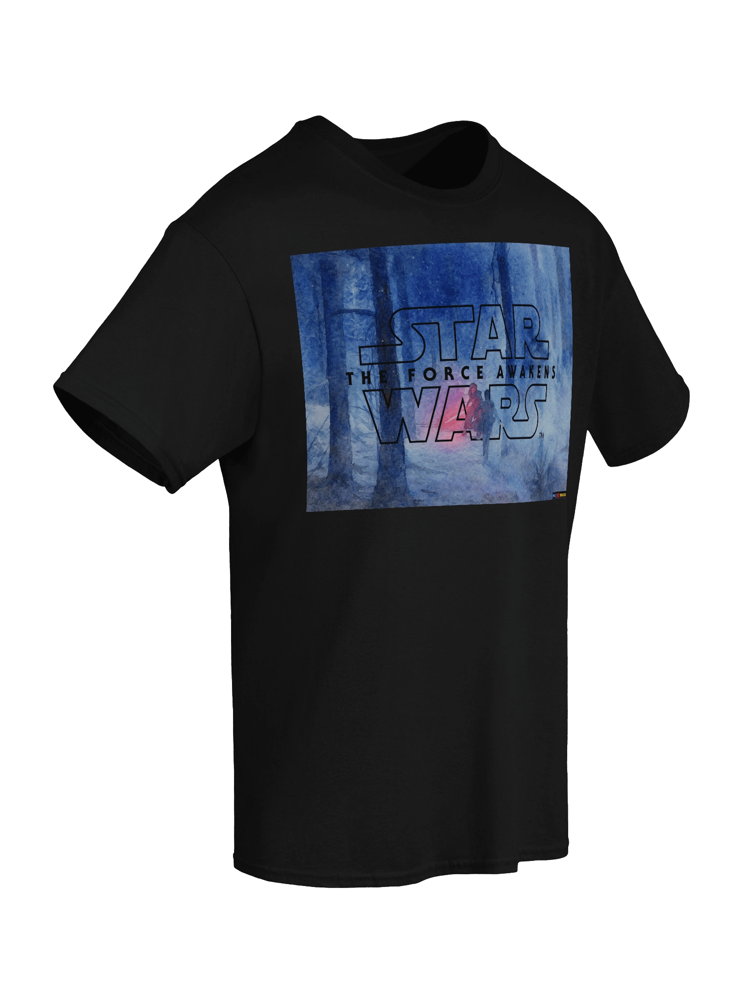 The Force Awakens inspired Title T-Shirt product image (81)