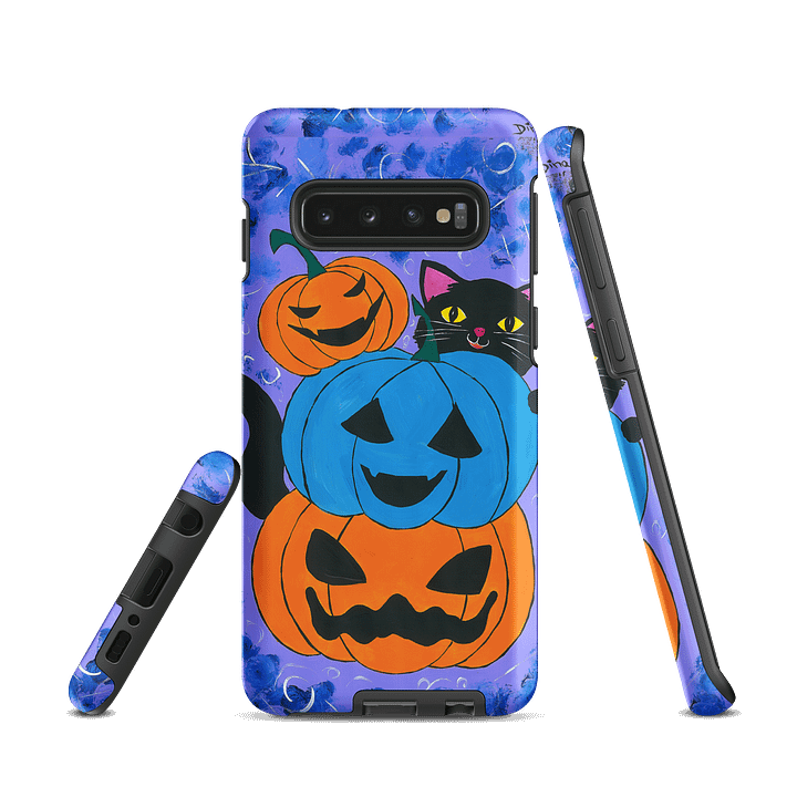 Halloween party (art by Dina R.) acrylic painting picture - Tough Case for Samsung product image (1)