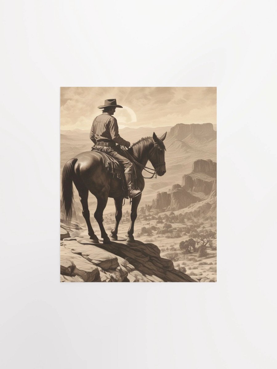 High Desert Cowboy Poster product image (1)