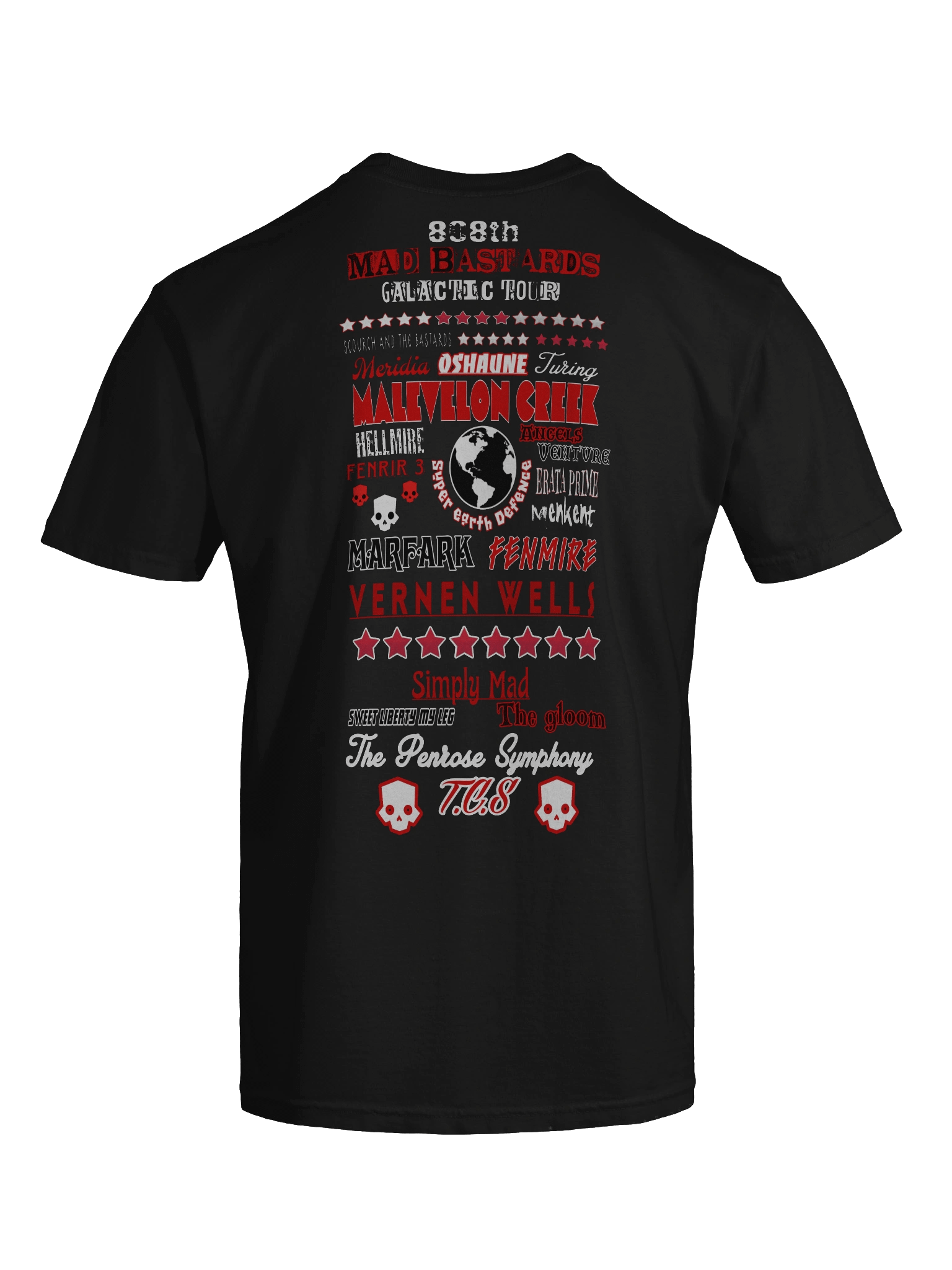 808th Mad Bastards Tour Tee product image (82)