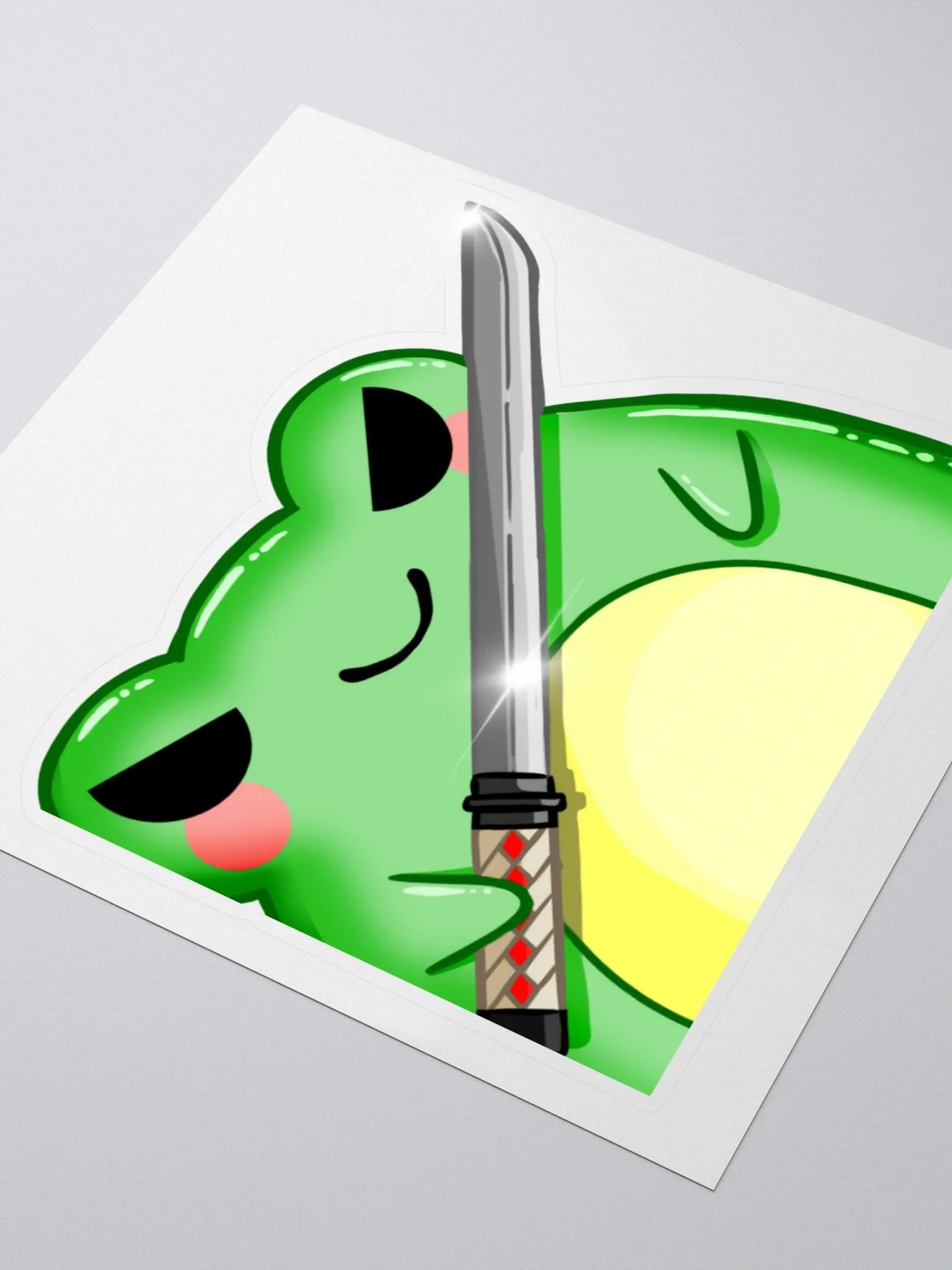 Violent froggo -sticker product image (3)