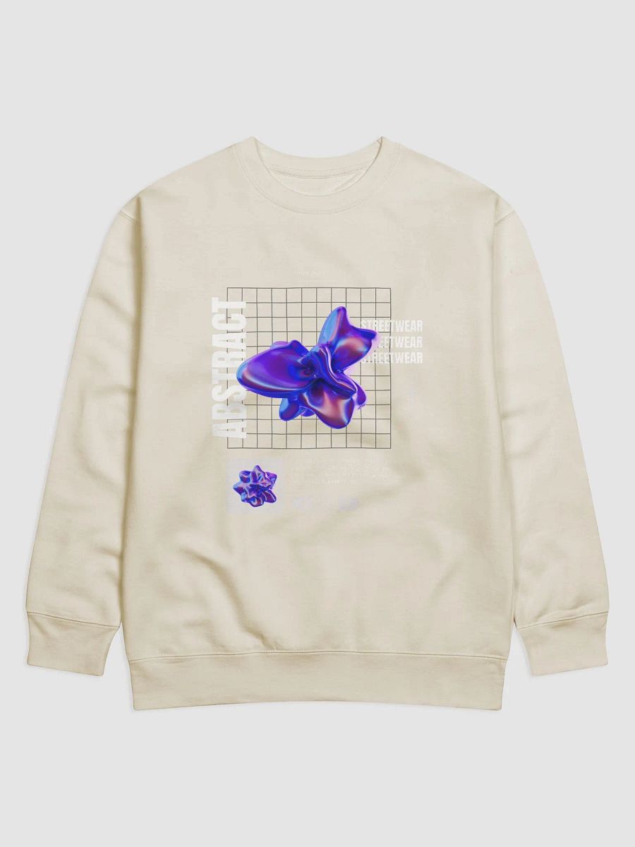 Futuristic Metallic Abstract Sweatshirt product image (4)