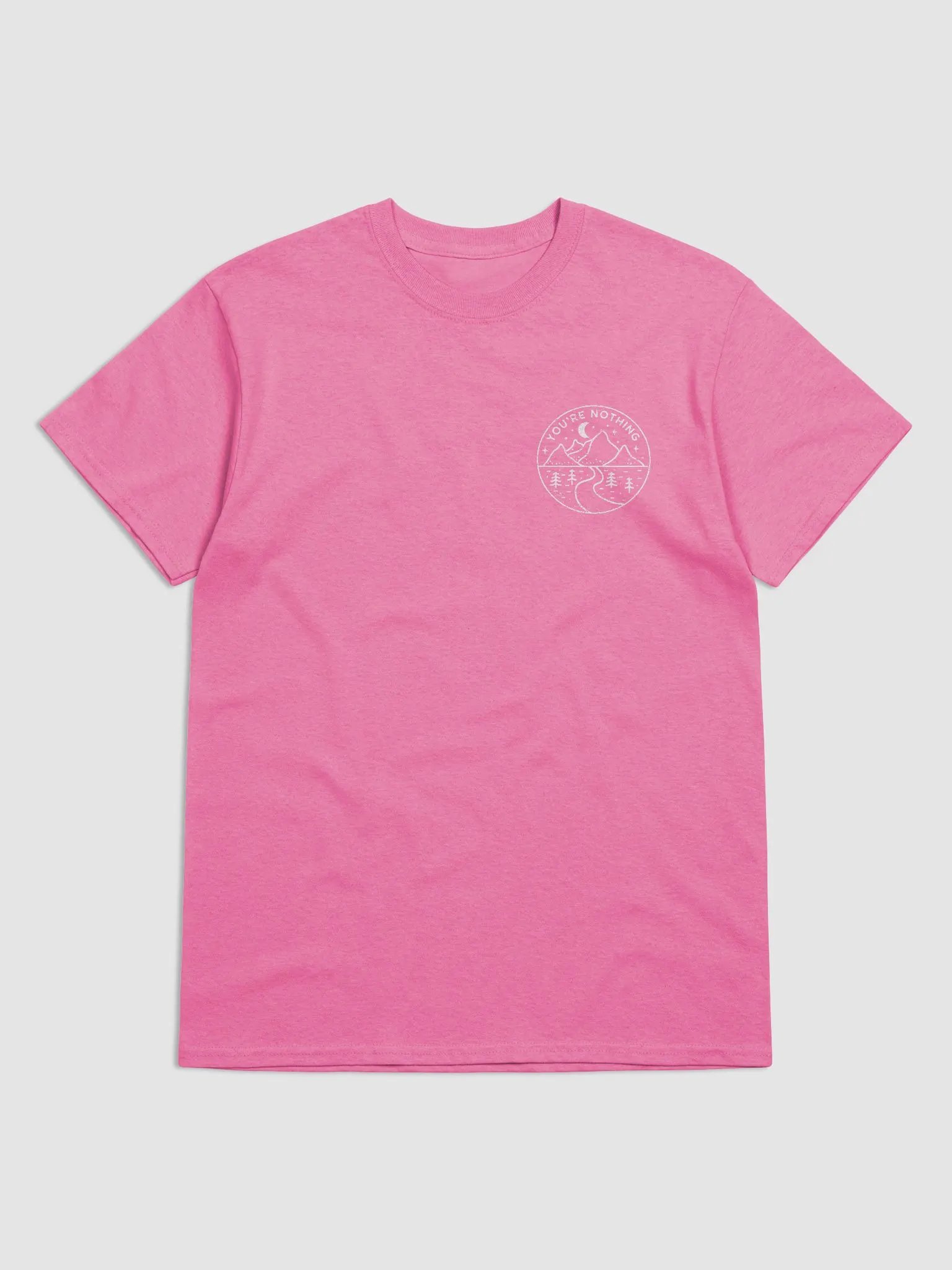"You're Nothing" T-shirt - White Logo product image (1)