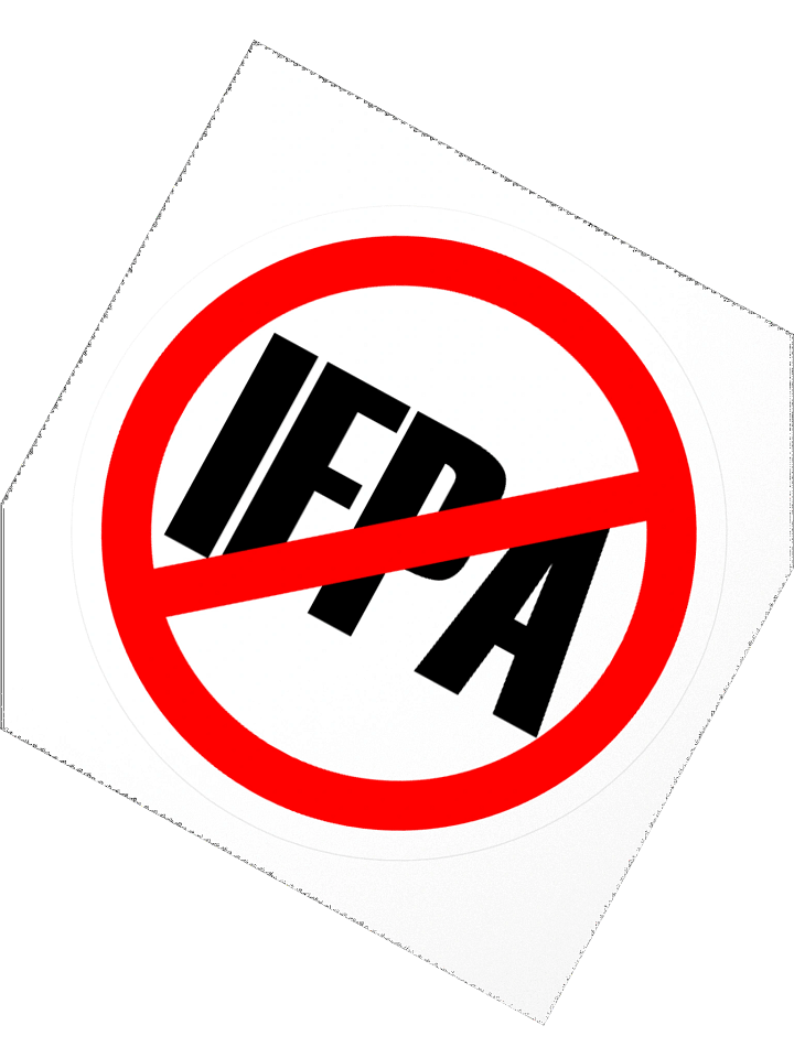No IFPA Roundel Sticker product image (2)