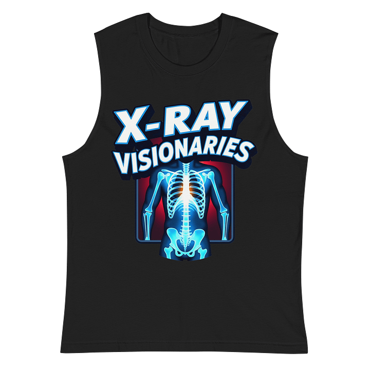 Glowing Skeleton X-Ray Muscle Tank product image (3)