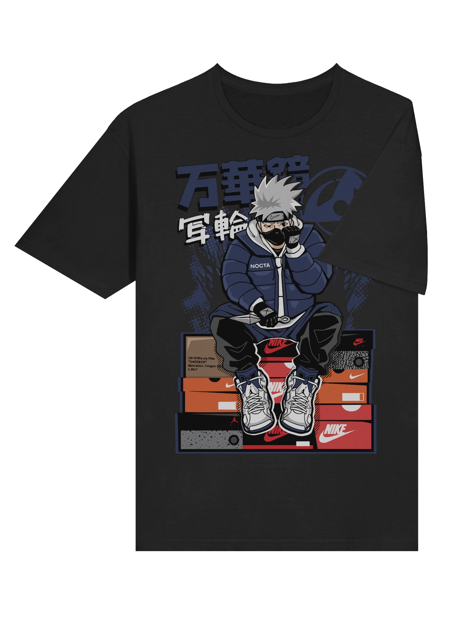 Naruto – Kakashi Hatake – Streetwear Sneaker Stack – Gildan Softstyle T-Shirt product image (4)