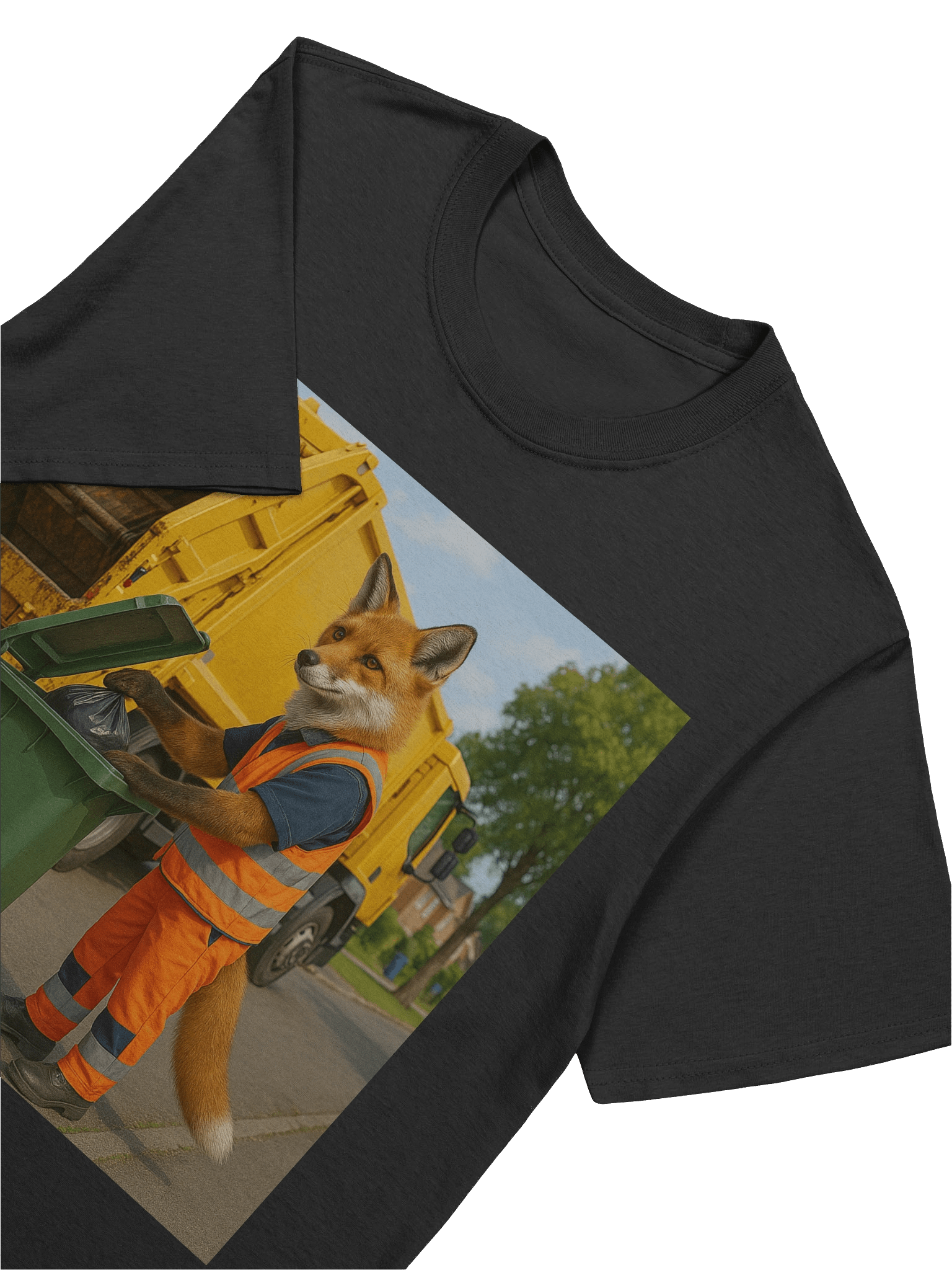 Fox Refuse Worker Unisex T-Shirt product image (62)