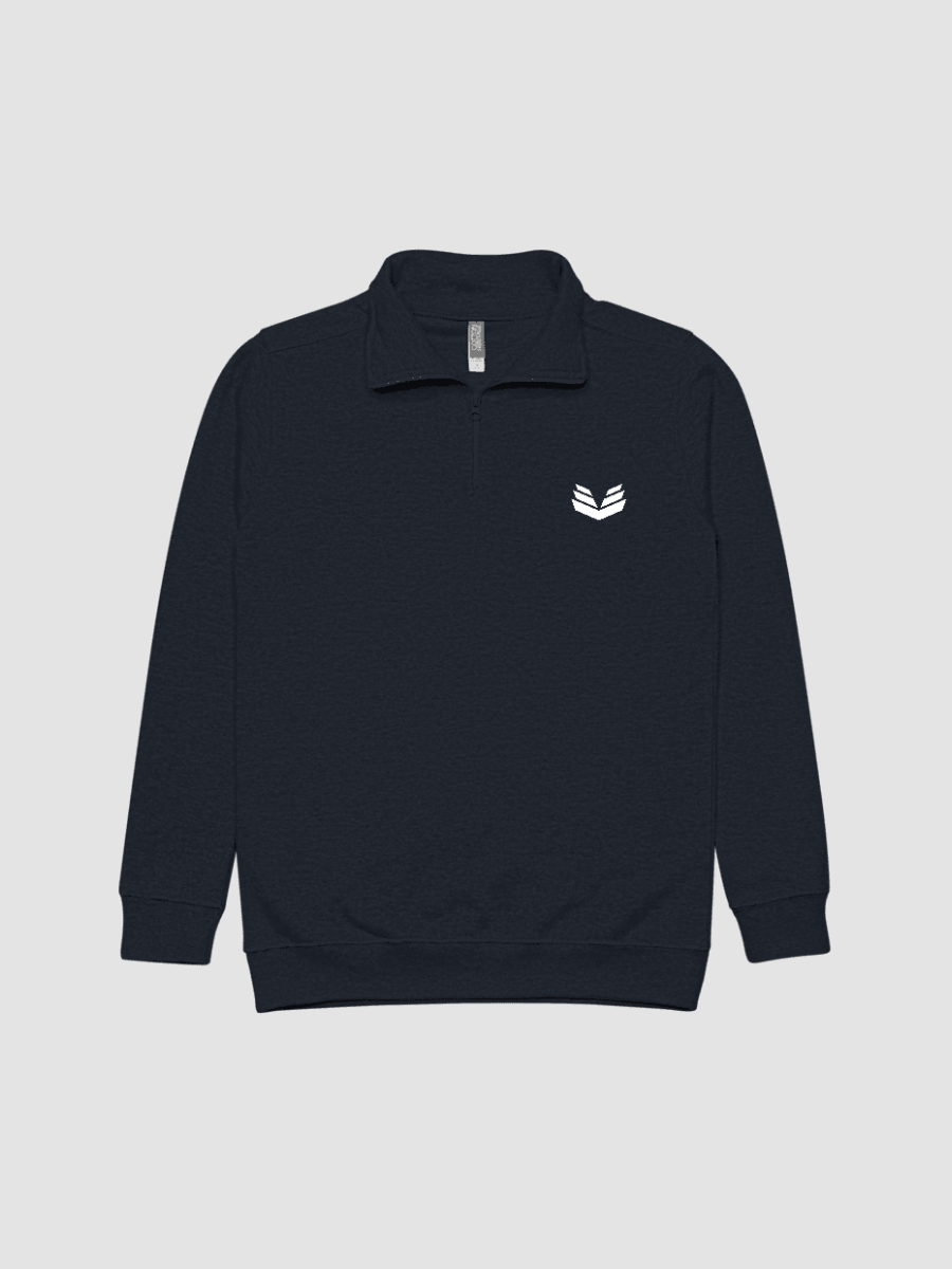 1/4 Zip Fleece Pullover - Navy product image (3)