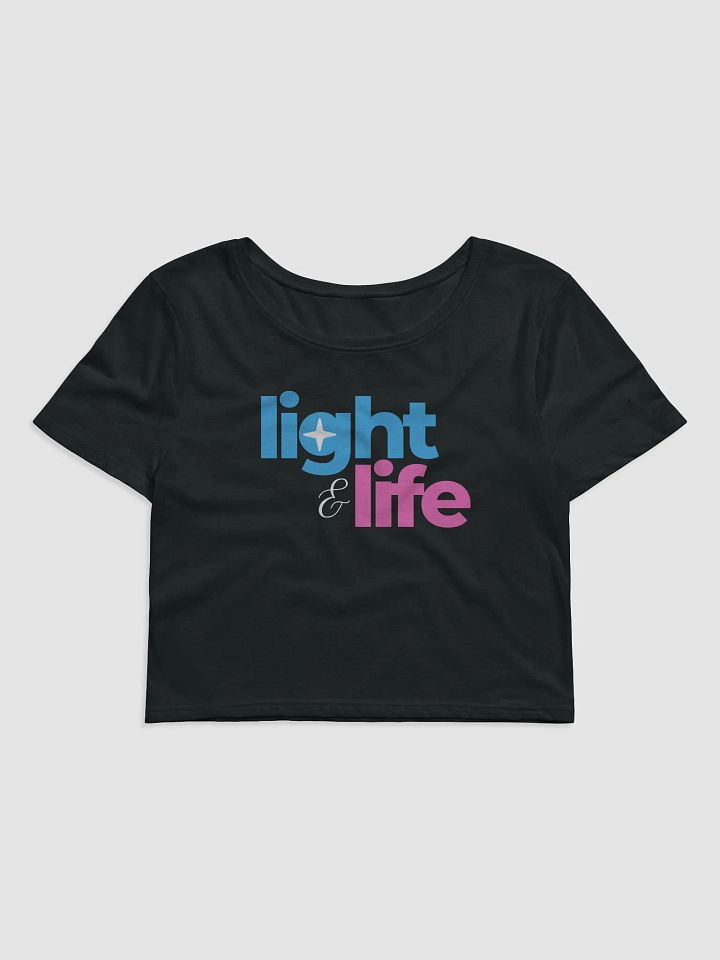 LIGHT AND LIFE - Life Crop Tee product image (1)