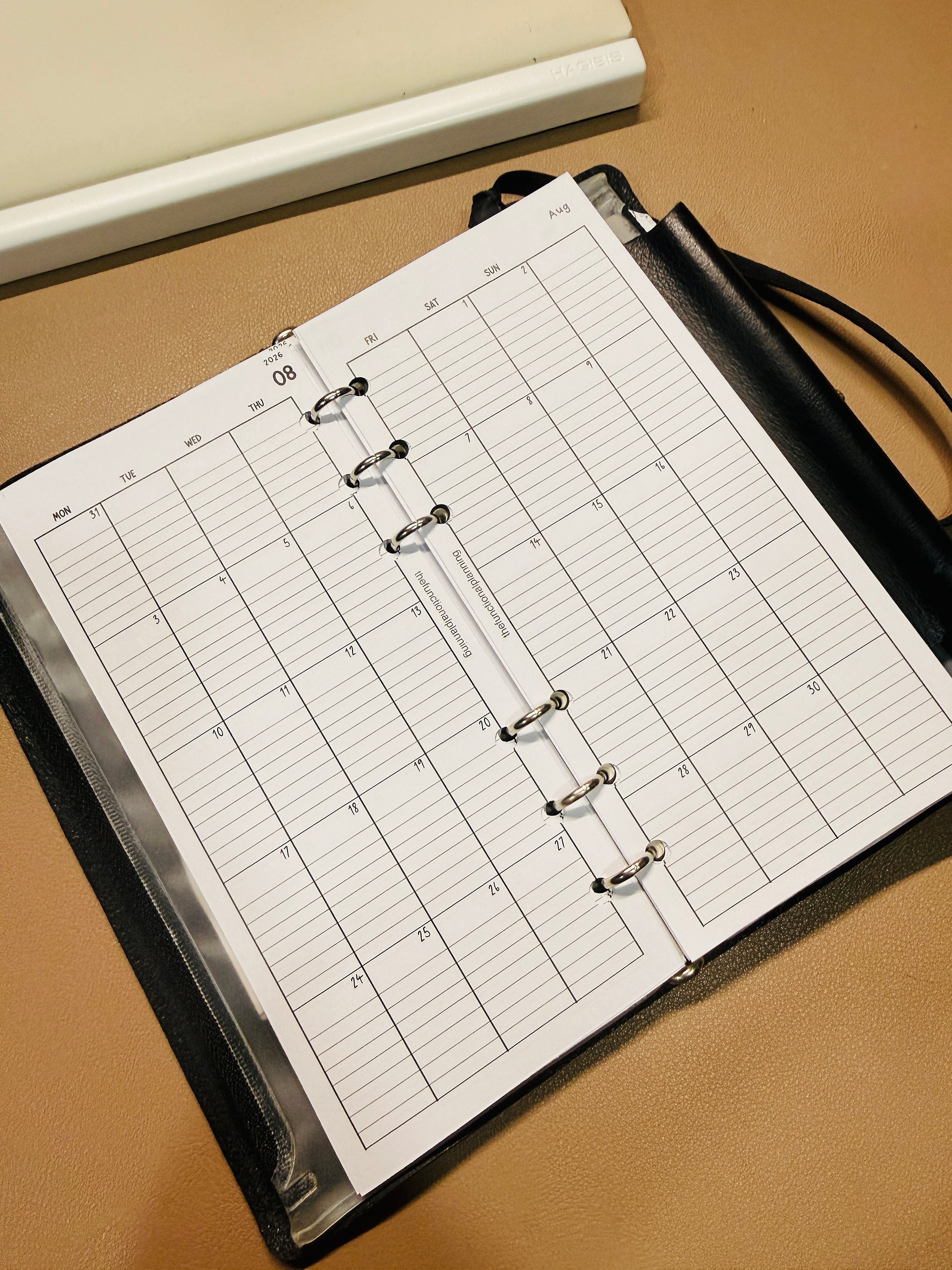 Dated Monthly Calendar with Quarterly Planner - Narrow Size product image (3)