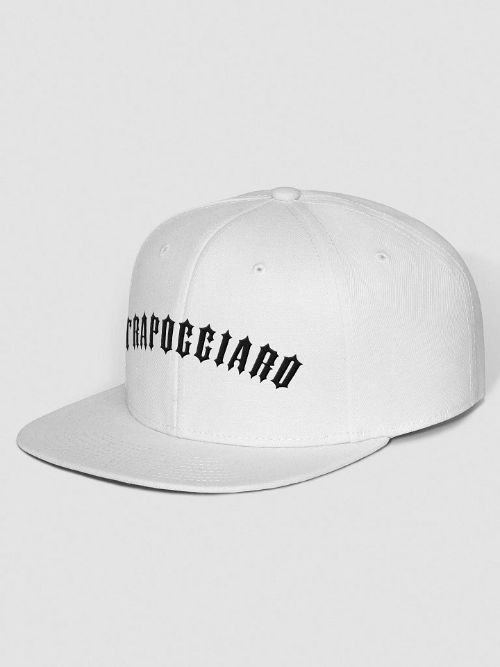 TRAPOGGIARO snapback white product image (2)